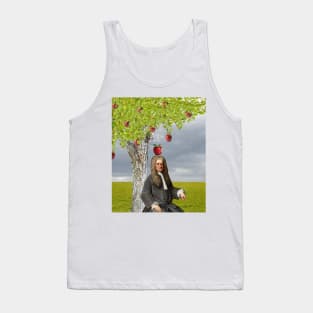 Isaac Newton Apple Tree Tank Top